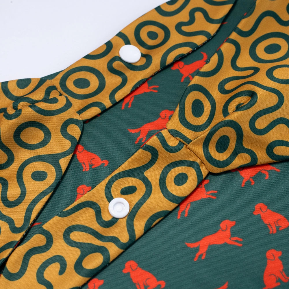 'Hunter's Green' 2-in-1 Dog Bandana