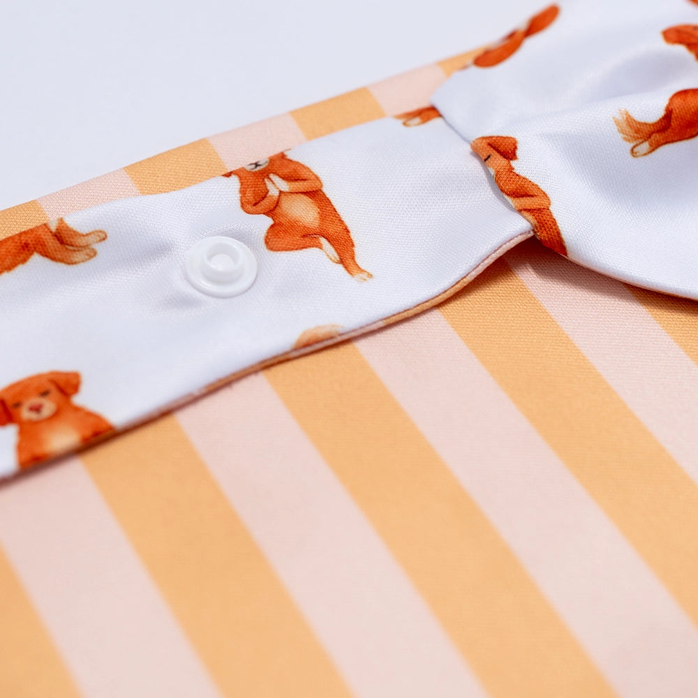 'Nama-stay Stripe' 2-in-1 Dog Bandana