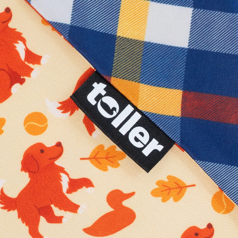 'Nova Scotia Plaid' 2-in-1 Dog Bandana