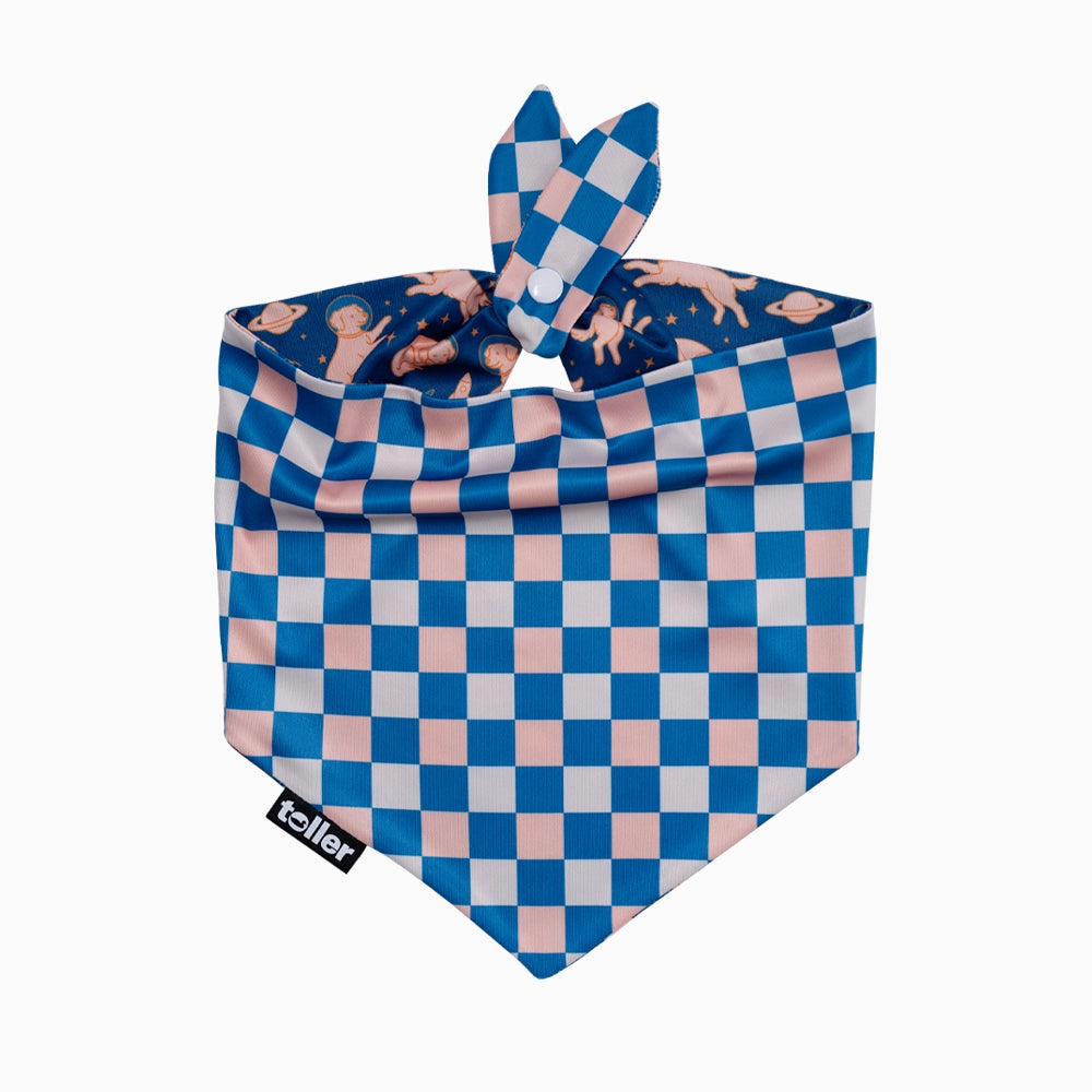 'Space Invader' 2-in-1 Dog Bandana