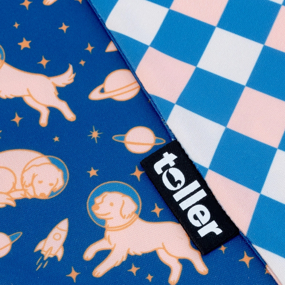 'Space Invader' 2-in-1 Dog Bandana