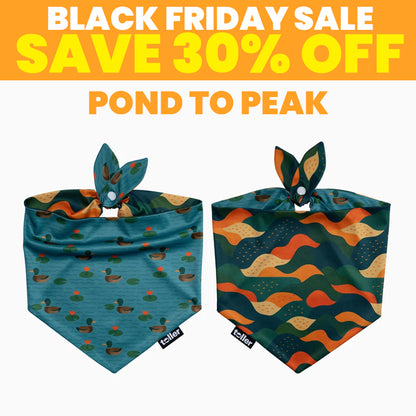 SALE: 2-in-1 Dog Bandana