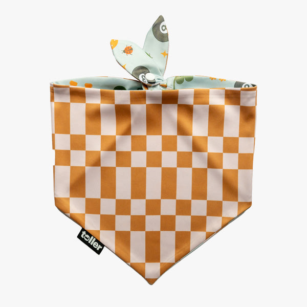 Lucky Duck 2-in-1 dog bandana, side two