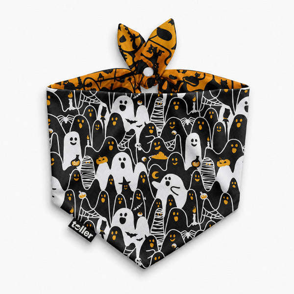 'Monster Mash' 2-in-1 Dog Bandana