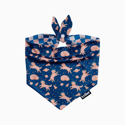 'Space Invader' 2-in-1 Dog Bandana