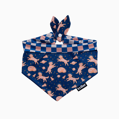 'Space Invader' 2-in-1 Dog Bandana