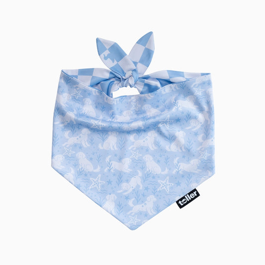 'Swimmers Check' 2-in-1 Dog Bandana