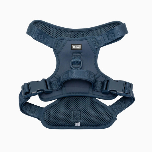 Toller navy dog harness large