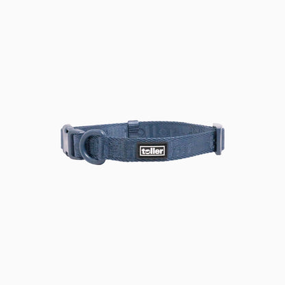 Navy Toller dog collar