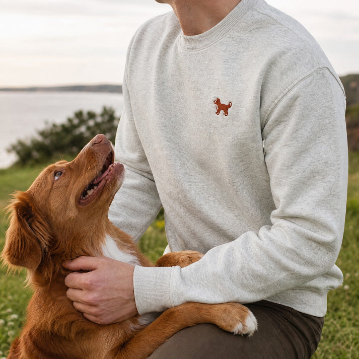 Toller Club Crewneck Light Grey