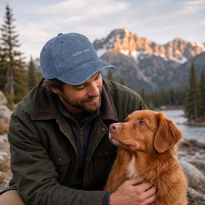 Toller Dad Cap Sky Blue